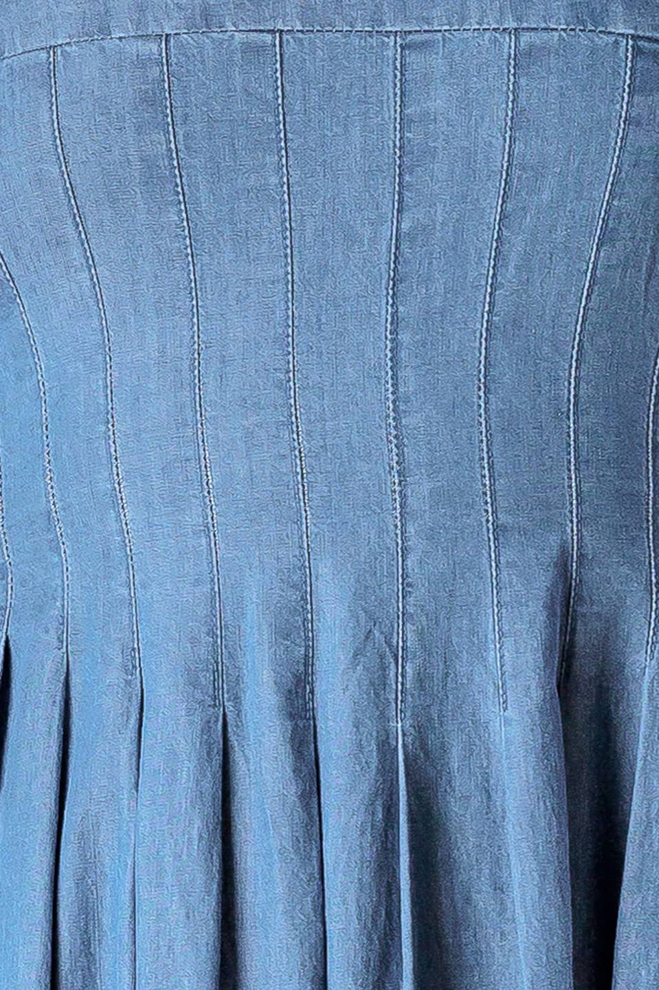 PASSIFLORA INDIGO DENIM MIDI DRESS Flying Tomato